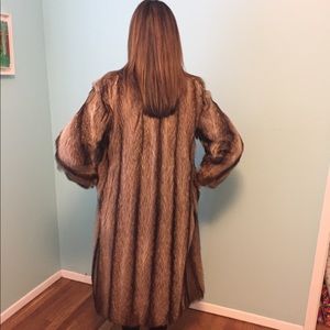 Raccoon Fur coat